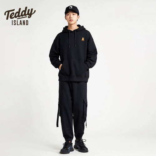 Тедди Сионглиан Свитер Тедди -Айленд Лонг -Слипкий бренд Корейская версия мужской и женской тур