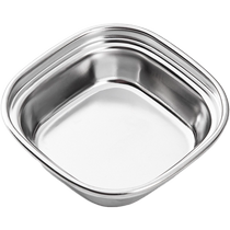 304 stainless steel Korean barbecue dipping sauce plate soy sauce vinegar dish hot pot dipping sauce seasoning dish 2912