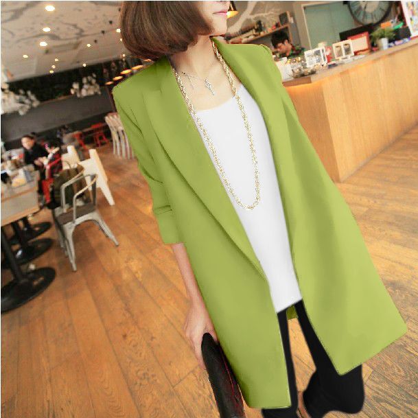 Women's Spring and Autumn Casual Blazer, Mid-Length, High-End, Stylish, Slim-Fitting, Versatile Suit Jacket, Women's Top Women's Spring and Autumn Casual Blazer, Mid-Length, High-End, Stylish, Slim-Fitting, Versatile Suit Jacket, Women's Top