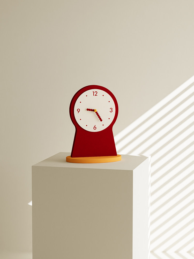 High-Quality Desktop Clock Ornament, Creative Tabletop Clock, Living Room Table Clock, Small Clock, Desktop Clock, Bedside Clock