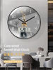 Smart Wall Clock for Living Room with Calendar, Stylish and Simple Modern Home Clock, Silent Clock, Light Luxury 2025 New Model