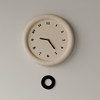 Cream Style Clock Wall Clock Living Room 2023 New Popular Creative Clock Simple Modern Elegant Silent Decorative Clock