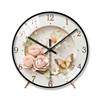 Creative Home Desk Clock Quartz Clock French Butterfly Nordic Clock High-Value Desk Clock Silent Bedroom Living Room