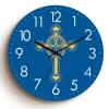 Creative Cross Living Room Wall Clock Bedroom Wall Hanging Silent Clock Simple Living Room Bedroom Silent Watch