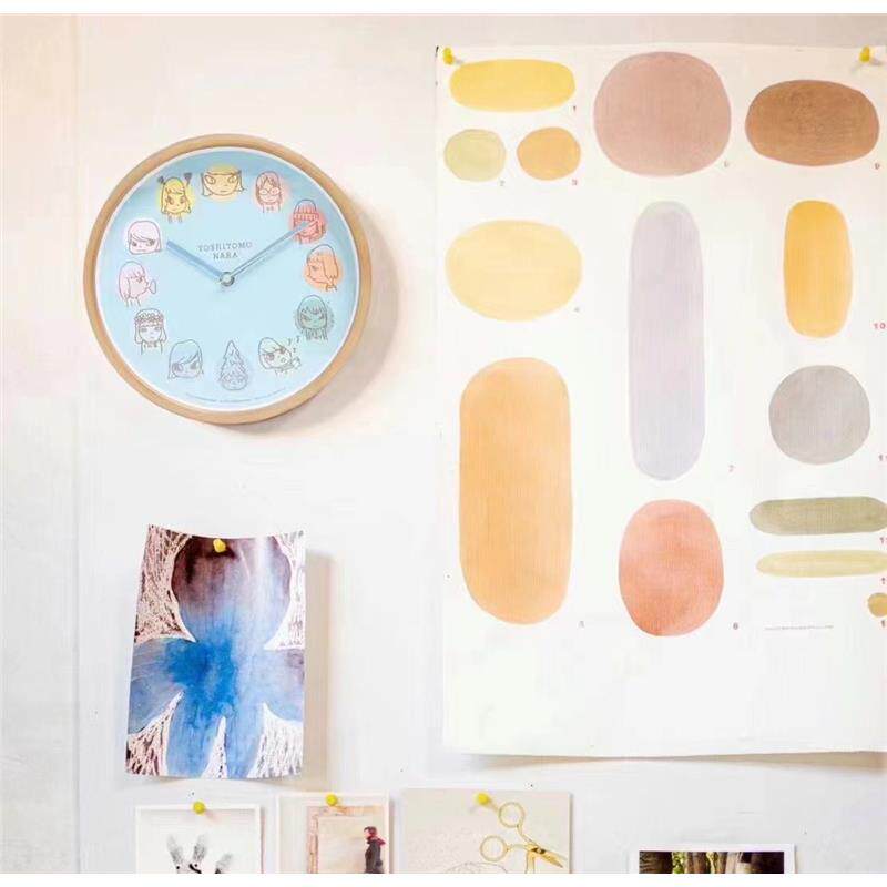 Yoshitomo Nara Nara Yoshitomo's New Limited Edition Wall Clock, Clock, Alarm Clock, Art Peripherals
