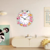 Star Kirby Wall Clock Cartoon Animation Creative Modern Wall Hanging Acrylic