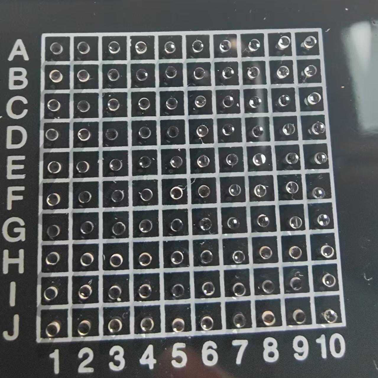 Bk7凹凸透镜直径1mm，中心厚度0,5mm，半径1.5mm，支持定制加工