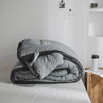 Washed cotton quilt core skin-friendly spring and autumn quilt single double winter quilt space quilt fiber quilt four seasons thin quilt