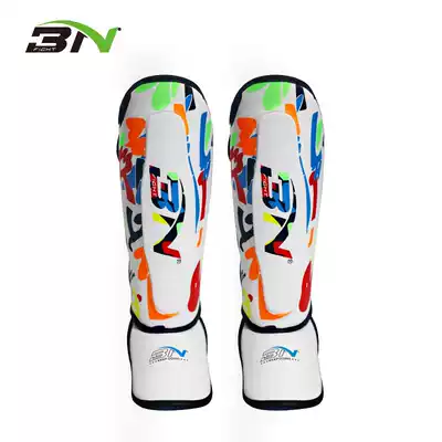 BN Sanda leg guards for children's boxing leg guards and instep taekwondo child training fight small Muay Thai shin guards