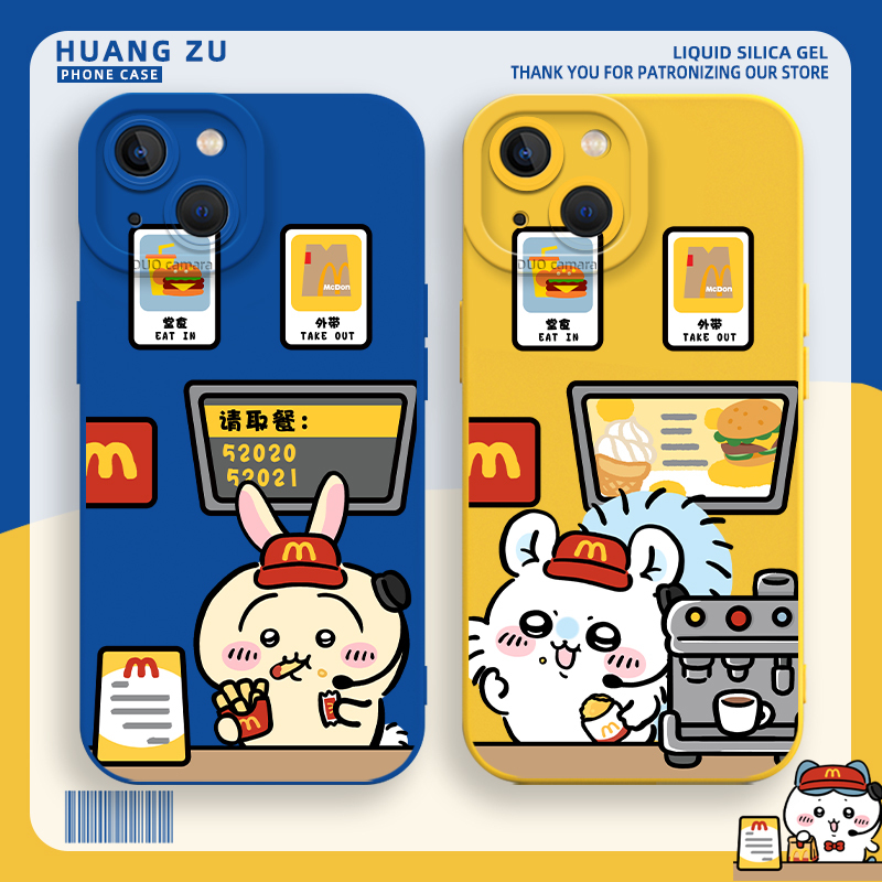 Chiikawa Is Suitable for Apple 17 Pro Max Phone Cases, Xiaomi 17, Honor Magic 7, Huawei P80, Mate 40 Pro, Usagi Nova Couple Cases, Oppo, Redmi, Vivo