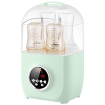 Little White Bear bottle sterilizer with drying two-in-one baby UV disinfection cabinet baby special warm milk steam