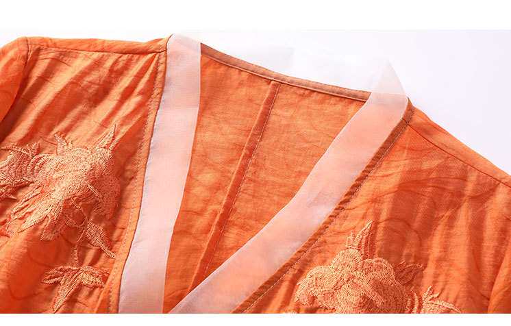 китайский костюм spring and summer women's vintage embroidered hanfu dress sl OTHER