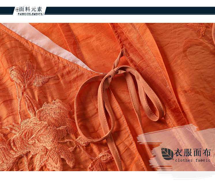 китайский костюм spring and summer women's vintage embroidered hanfu dress sl OTHER