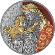 Spot Cameroon 2023 Dot Gold (1) King Midas Story High Resort 2 oz silver coin