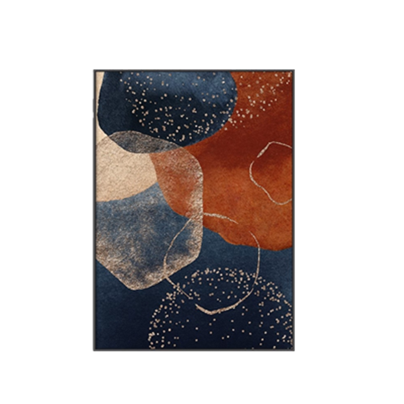 水彩画。抽象「ポリフォ二ーF4−1」