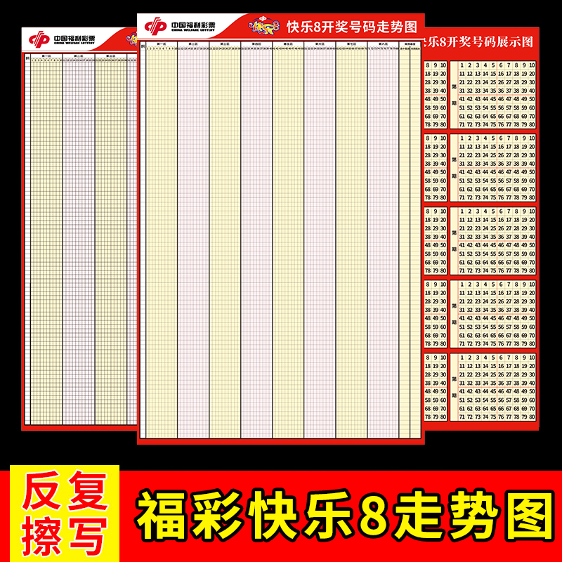 China Welfare Lottery Shop New version Happy 8 Trend Chart Display Picture Happy Eight Opening Award Number Distribution Map Form-Taobao