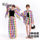 WildRooms new rainbow plaid loungewear