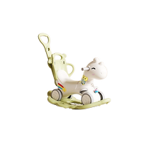 Rocking horse Trojan horse childrens baby yo-yo car baby rocking car rocking horse two-in-one first birthday gift for women