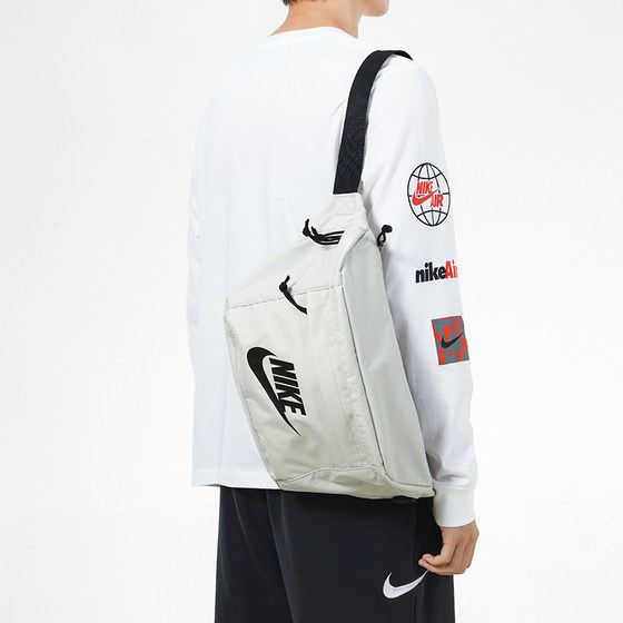 Nike/耐克男包女包腰包简约时尚大容量单肩包运动休闲斜挎包