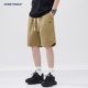 HomePanda ice silk casual shorts men's summer thin fashion brand American loose casual sports pants ຫ້າຈຸດ