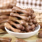 Собачья закуска шлифовальная стержень кость кость кость кусание плюшевые щенки