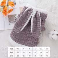 Симпатичный серый кролик