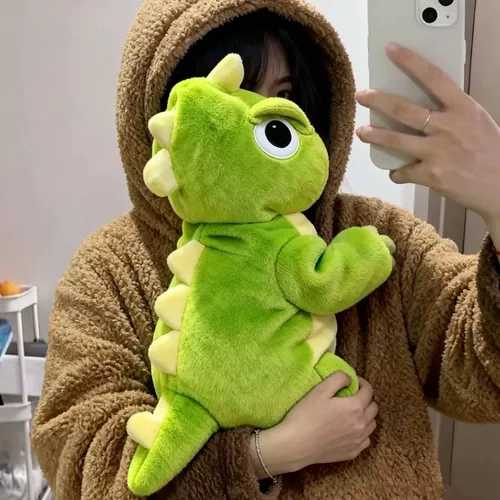 Фланелевый удерживающий тепло динозавр, домашний питомец, кот, увеличенная толщина