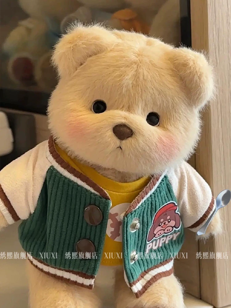 Кукла, (Физические), с маленькими медведями, детская одежда, мишка Лина