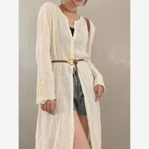 Japan FC niche thin leather belt womens new cowhide Korean version with dress waist summer knotted belt