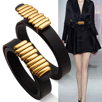 Japanese FC suit coat belt with shirt fashionable and versatile decorative waist sweater belt for women in summer