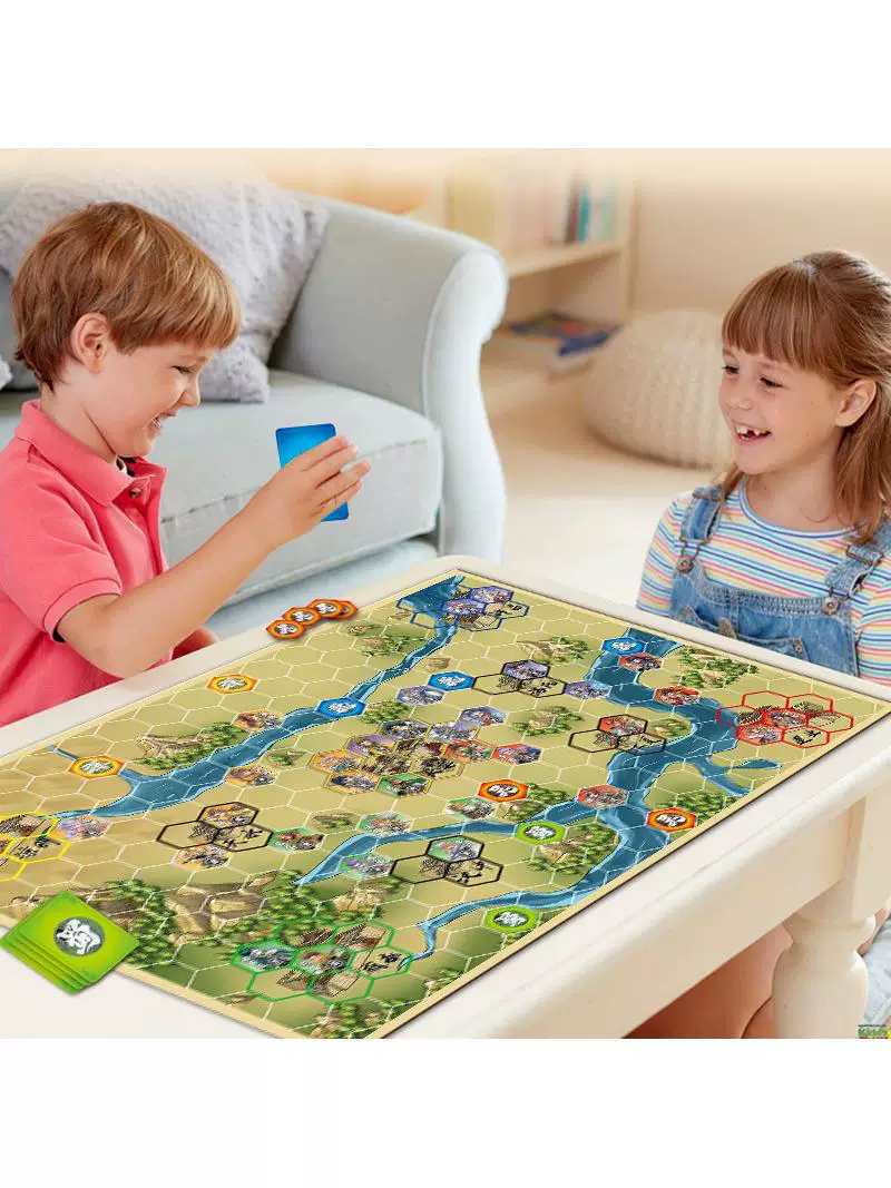 Настольная игра, игрушка для мальчиков и девочек, подарочная коробка, новая коллекция, три королевства