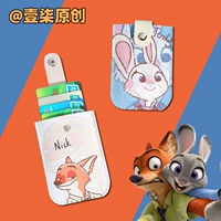 Мультяшный картхолдер, милая сумка, портативная маленькая сумка-органайзер