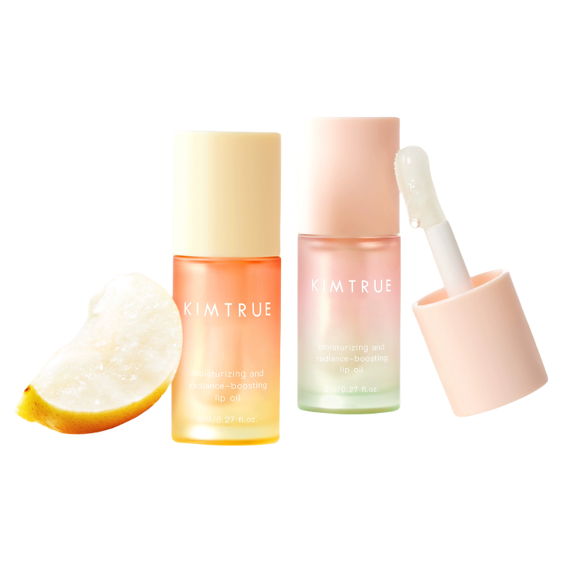KIMTRUE且初唇油太阳红梨唇油保湿淡纹唇部精华润唇膏秋冬防裂