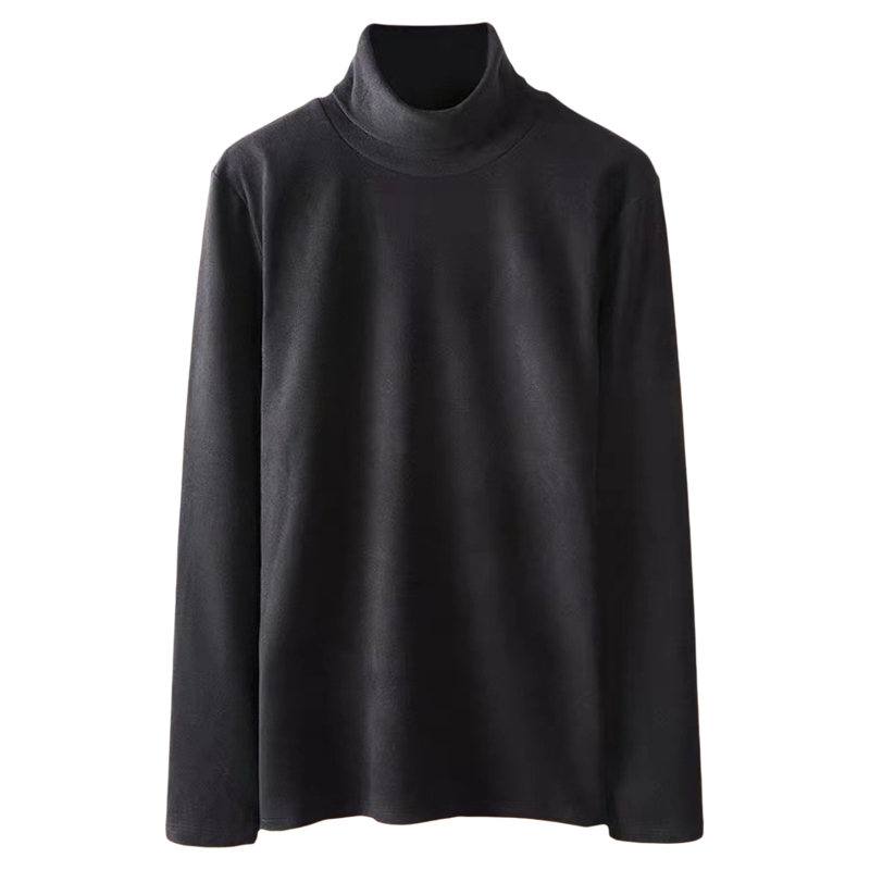 秋冬季保罗半高领双面德绒保暖磨毛长袖内搭韩版修身打底12