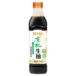 漉鼎记！有机生抽酱油570g