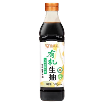 漉鼎记！有机生抽酱油570g