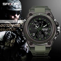 Outdoor Duty Training Waterproof Electronic Watch Climbing Special Tactical Military Training Watch Luminous Alarm Clock Adventure Watch Man