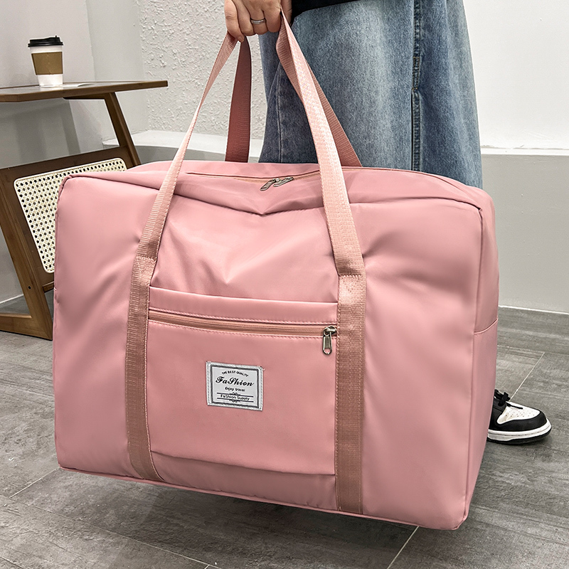 Travel Bag, Large Capacity, Portable, Women's Trolley Bag, Travel Bag, Maternity Bag, Student Quilt, Clothes, Luggage Bag, Storage Bag