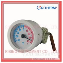 Circular Thermometer Capillary Tube Pressure Type Boiler Thermometer