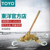 Toyo factory direct sales multi-functional cable tensioner wire rope tensioner electric cable clamping machine