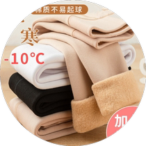 Autumn and winter girls velvet thickened stockings Zhuji wz warm outer wear childrens white dance socks bottoming pantyhose