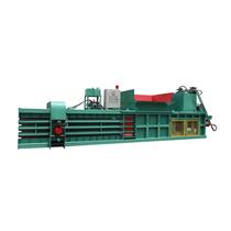 Horizontal waste paper hydraulic baler Fully automatic cotton clothing plastic film beverage bottle hydraulic baler