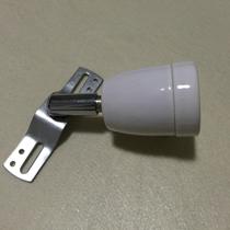 Pet ceramic lamp holder E27 universal rotating environmentally friendly high temperature resistant ceramic lamp holder