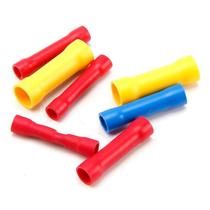 Wantfu tube type fully insulated intermediate terminal block BV1 25 2 5 5 wire connector cold pressed copper tube long