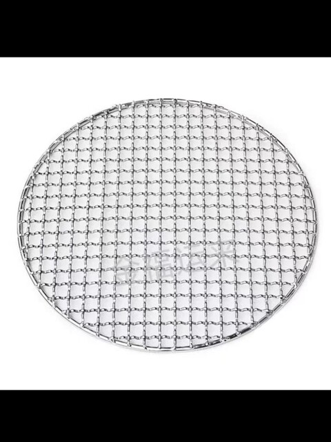 Stainless steel round barbecue mesh, square mesh, drain rack, grate curtain, barbecue mesh, stew pot bottom pad, oven grill mesh