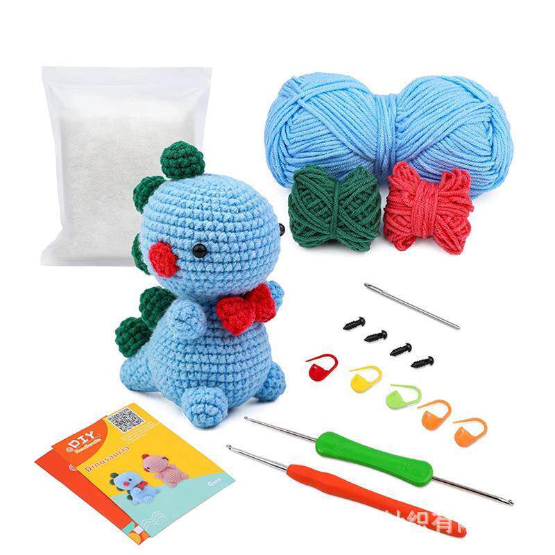 Пряжа wobbles crochet kit for beginners woobles crochet kit for b1