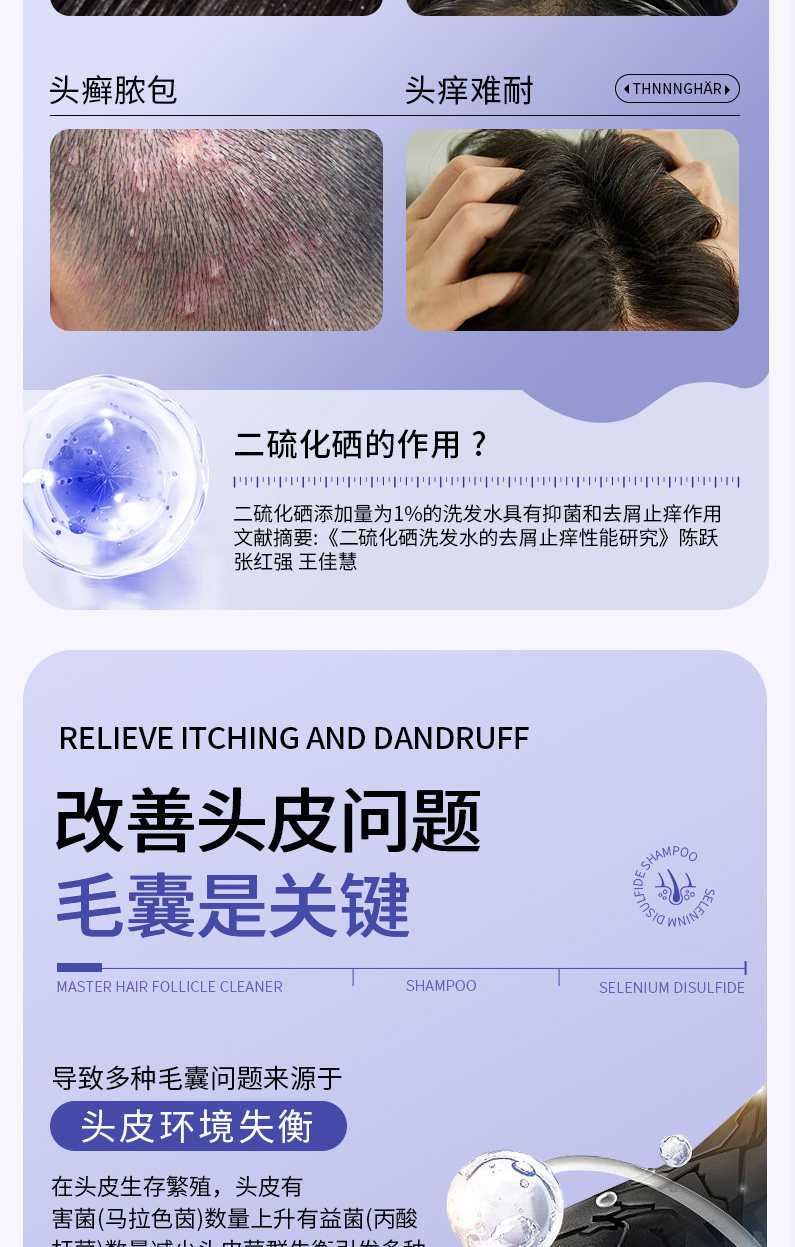 安享好物 安享B级洗发水-植蔻兰二硫化硒洗发水  