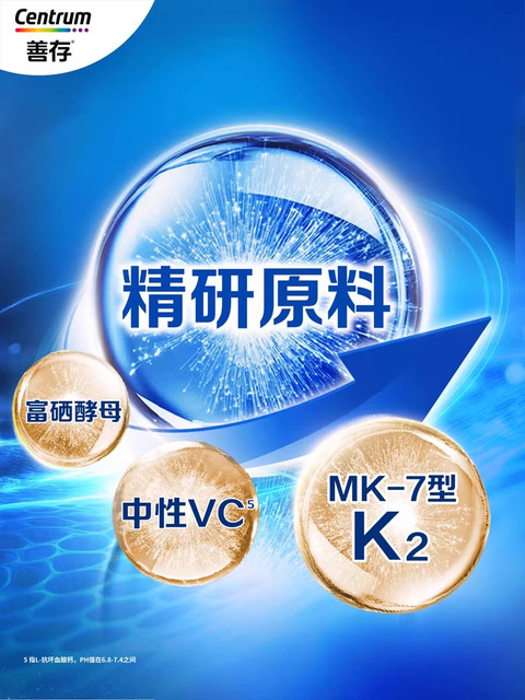 Sencun Blue Bottle Men's Multivitamin and Mineral Complex with Folic Acid, Niacin, Vitamin B, Zinc, and Selenium for Adults Official Genuine Product