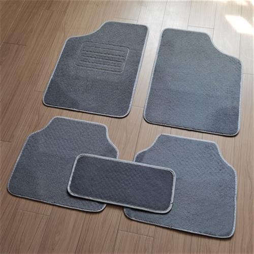 Versatile single sheet suede car foot pad rubber non-slip car silk ring foot cushion car ground cushion car bridge-Taobao