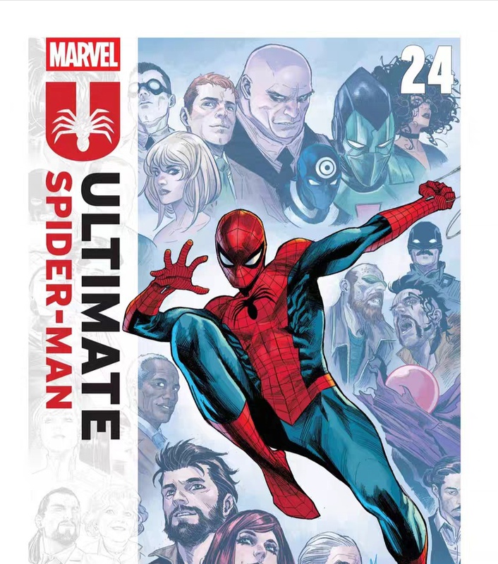 Physical Comic Book Marvel - Ultimate Spider-Man 1-4 Volumes Complete (Including 24 Issues) 16-Page Format/Large Book 2026's Hot-Selling American Comic! if You Like American Comics, Don'T Miss It Physical Comic Book Marvel - Ultimate Spider-Man 1-4 Volumes Complete (Including 24 Issues) 16-Page Format/Large Book 2026's Hot-Selling American Comic! if You Like American Comics, Don'T Miss It